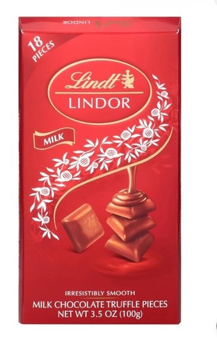Lindor milk chocolate - lindor,