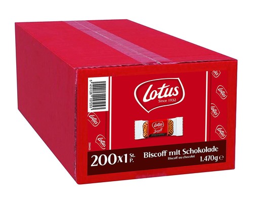 Lotus original caramel cookies - original,