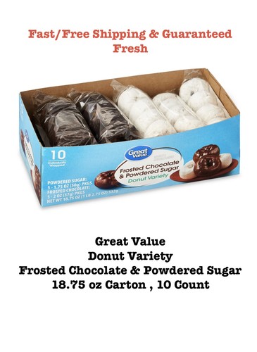 Great value donut variety - value,