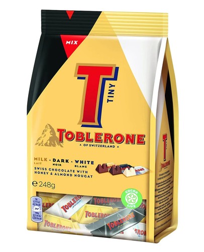 Toblerone tiny assorted white - toblerone,