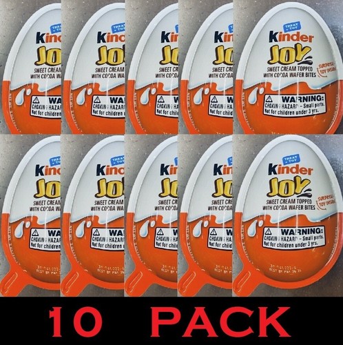 10x kinder joy treat toy - kinder, +