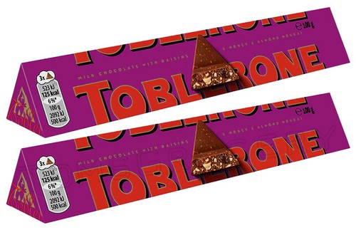 Toblerone fruit nut swiss - nut,