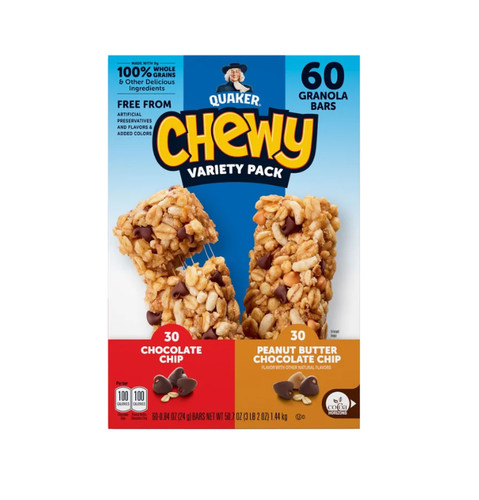 Quaker chewy granola bars - granola,